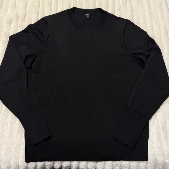 Express Black Long Sleeve Top - Picture 2 of 4